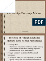 Foriegn Exchange Market