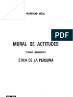 Moral de Actitudes 02 - Marciano Vidal PDF