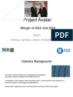 Project Avatar: ASX-SGX Merger Blocked