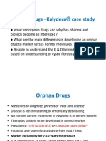 Orphan Drugs - Kalydeco
