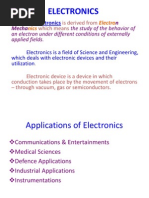 1 Introduction To Electronics