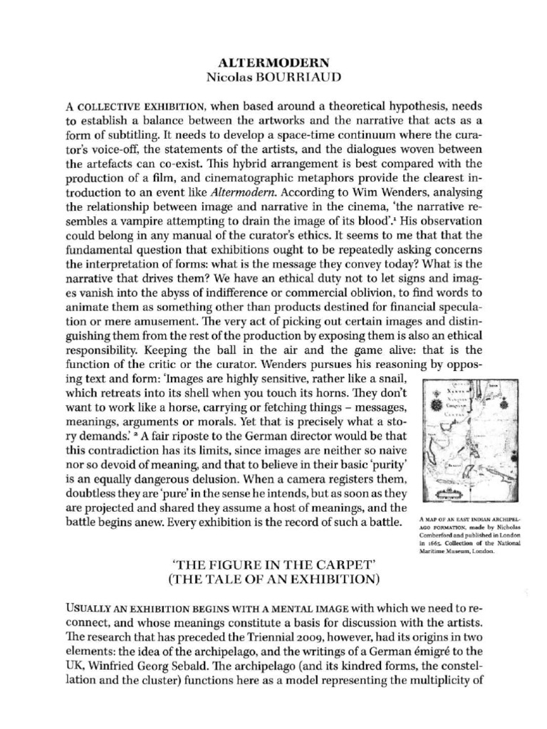 What are the four main facets of altermodernism image