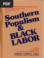 Southern Populism and Black Labor