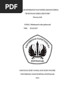 Download Makalah Kesehatan Dan Keselamatan Kerja by Muhammad Fahry SN151306967 doc pdf