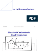 Conduction in Semiconductors