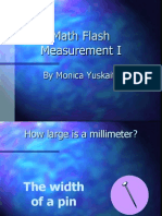 Math Flash Measurement I: by Monica Yuskaitis