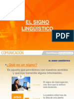 El Signo Lingüístico