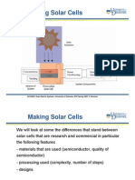 Making Solar Cells