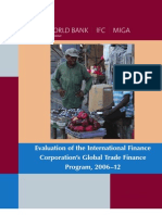 Evaluation of The International Finance Corporation's Global Trade Finance Program, 2006-12