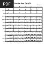 Download Marching Band Warm Up Score by Lillian Starr Gregorio Garcia SN151339559 doc pdf