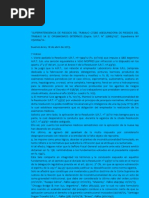 Jurisprudencia Garantias Superintendencia de Riesgos Del Trabajo c QBE Aseguradora de Riesgos Del Trabajo SA s Organismos Externos