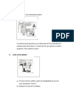 Exercícios de interpretação de texto e identificação de implícitos, pressupostos e intertextualidade