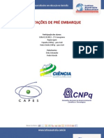 Orientações de Pré Embarque - ERIKA 2013