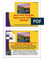 Java With Eclipse - Setup and Getting Started