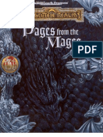 Advanced Dungeons & Dragons Forgotten Realms - Pages From The Mages