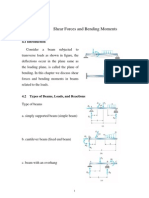 Shear Forces and Bending Moments
