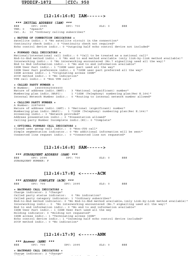 Amway Telephone Numbering Plan Network Architecture