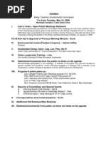 2009-05-19 EEC Agenda