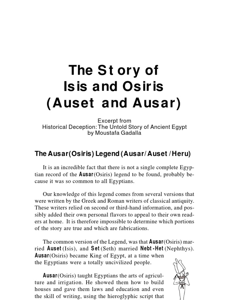 Auset-Ausar or Isis-Osiris PDF | PDF | Osiris | Isis