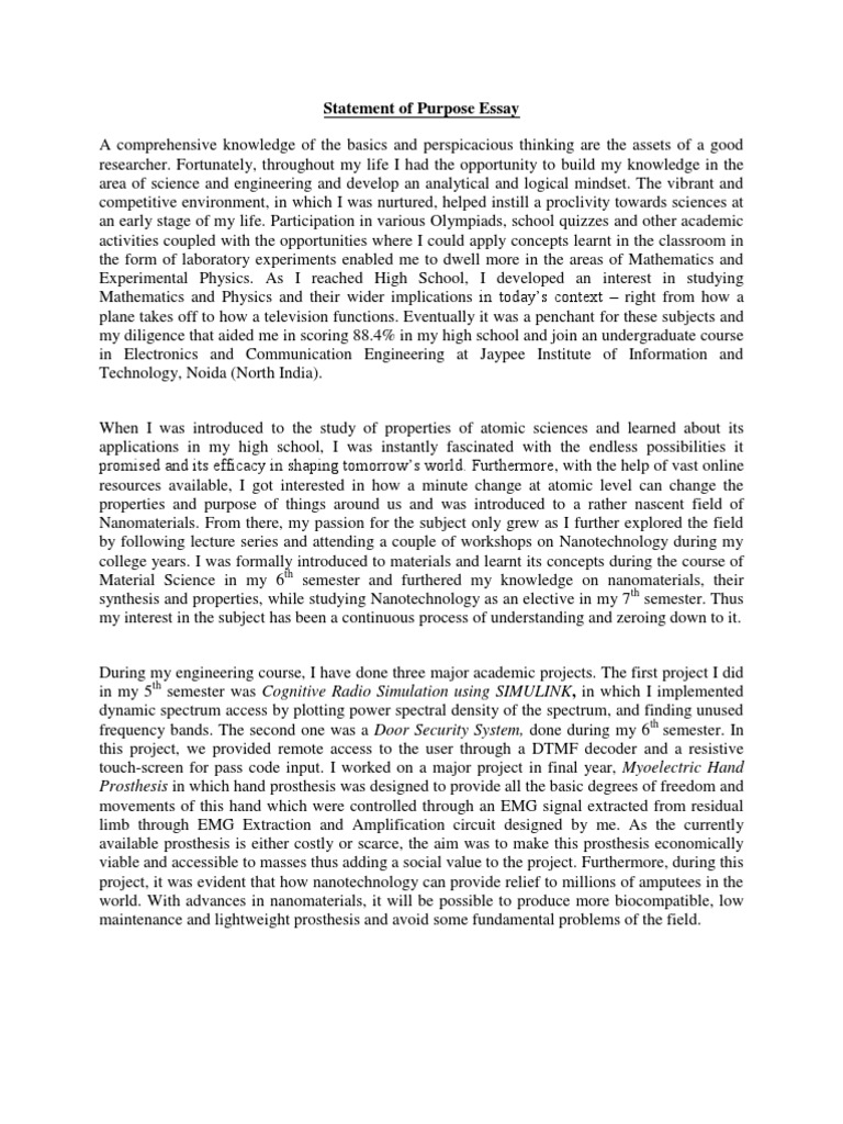 Chemistry personal statement image