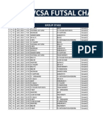 M7 Vcsa Futsal Challenge 2013 Schedule Final