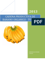 Cadena Productiva de Banano Organico de Tumbes