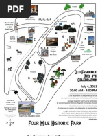 Download 2013 Old Fashioned July 4th Celebration Site Map  Schedule of Activities by Four Mile Historic Park SN151395382 doc pdf
