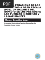 Brasil Paradigma de Los Proyectos a Gran Escala (Pge)