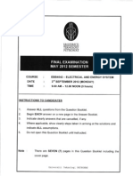 Ebb4043 Electrical and Energy System Test 1