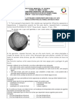 Atividades Sobre Forma e Estrutura Da Terra 6c2ba Ano Geografia