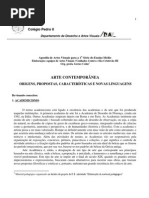 Apostila de Arte Contemporc3a2nea