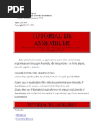 Tutorial Assembler