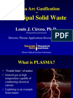 Plasma Arc Gasification of Municipal Solid Waste