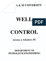 basic Well Control fundamentals in petroleum industry