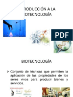 introducción a la biotecnología