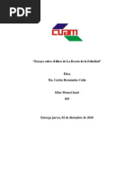 Ensayo Sobre El Libro de La Receta de La Felicidad