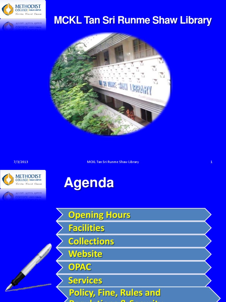MCKL Library Guide for Students | PDF | Libraries | User (Computing)