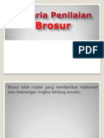 Kriteria Penilaian Brosur