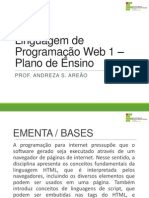 LW1 - 0 - Plano de Ensino