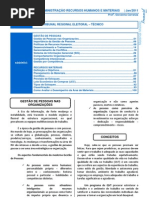 TRE - TECNICO - Adm e Rec Humanos e Mat Apostila