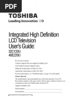 Download Toshiba 32c120u Owners Manual by dhowardj SN151433391 doc pdf