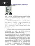 Las Categorías y Modalidades de Ser en Nicolai Hartmann