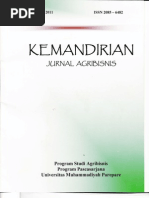 Download Kemandirian Jurnal Agribisnis Vol 3 No 1 April 2011 by ppsumpar SN151439297 doc pdf