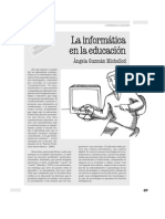 La Informática en La Educación: Ángela Guzmán Michellod