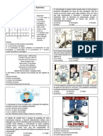 Elementos da comunicação - Exercícios