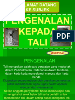 Jenis-Jenis Tali Dan Penjagaannya