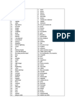 Vocabulario de Franki(English)