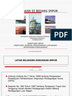 Ketentuan Umum Di Bidang Impor Dinas Perindag Jateng-Semarang