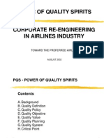 Power of Quality Spirits: Toward The Preferred Airline