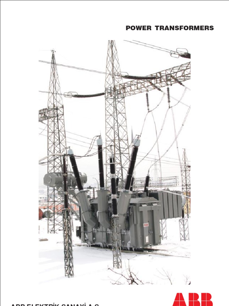 ABB Large Power Transformer Catalogue | PDF | Transformer | Insulator  (Electricity)